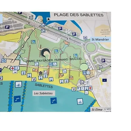 Des Sablettes -st Mandrier Maison Du Pecheur Holiday home *